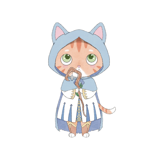 DnD Cat Class Sticker