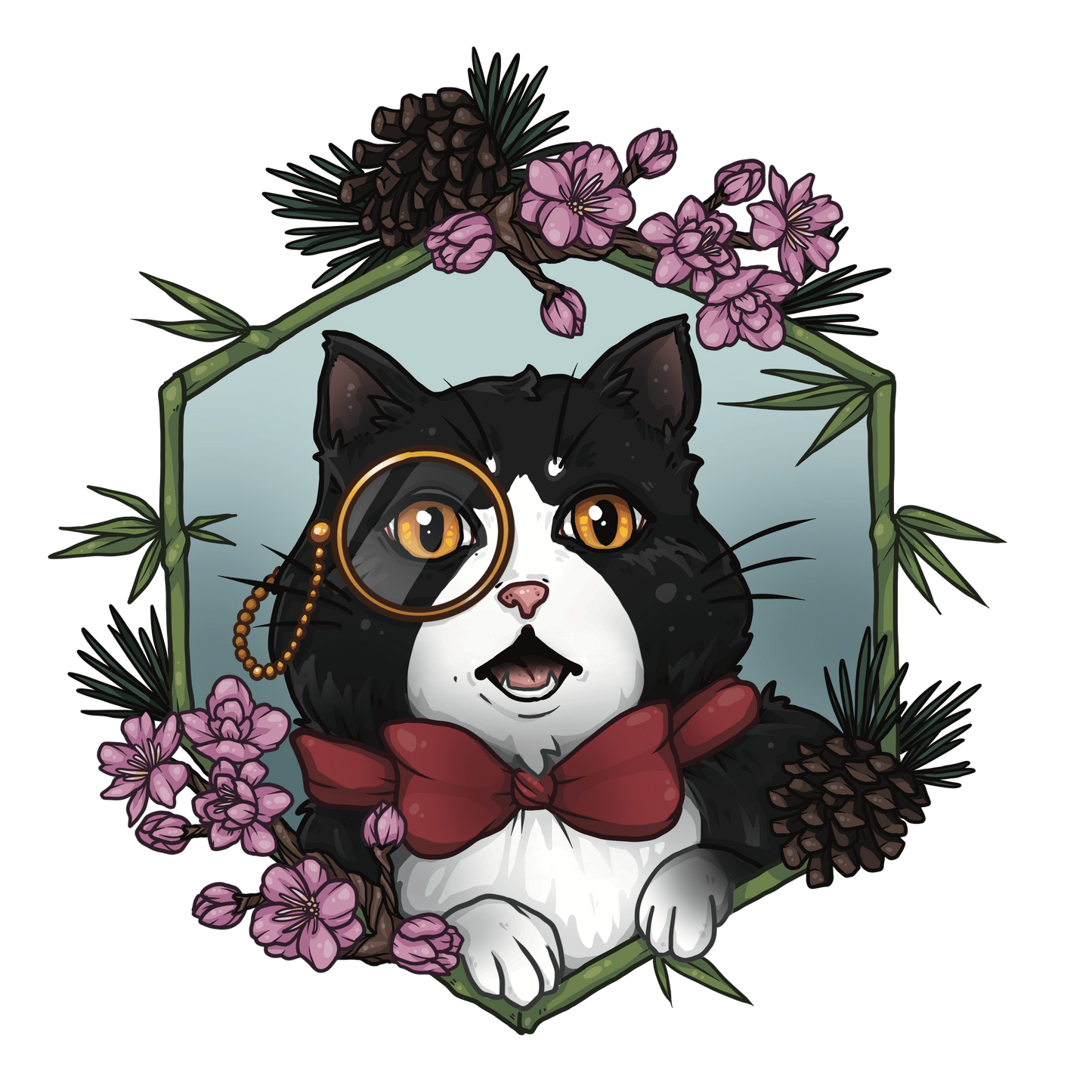 A Present Sticker