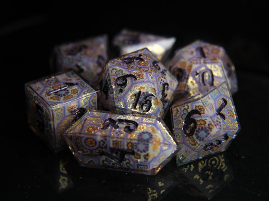 Astral Regalia 7-piece Dice Set