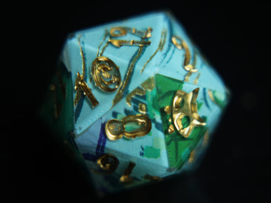 Sacred Spring 7-piece Dice Set