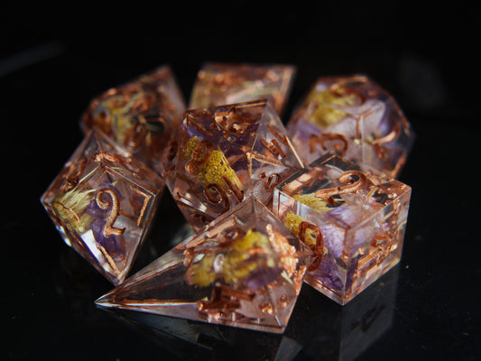 Aubade 7-piece Dice Set