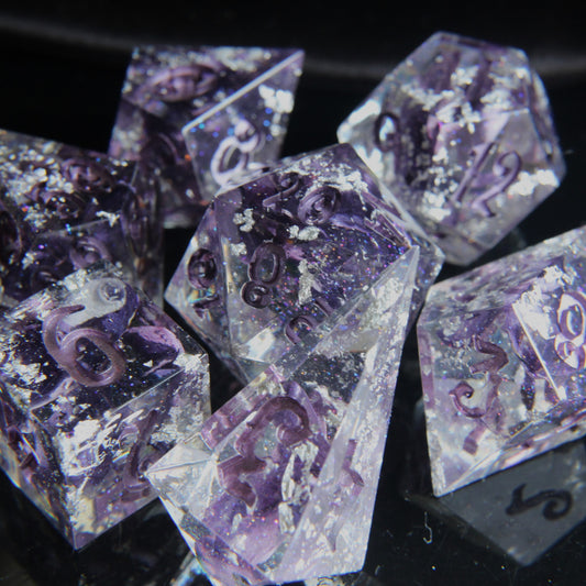 Winter's Last Breath 7-piece Dice Set