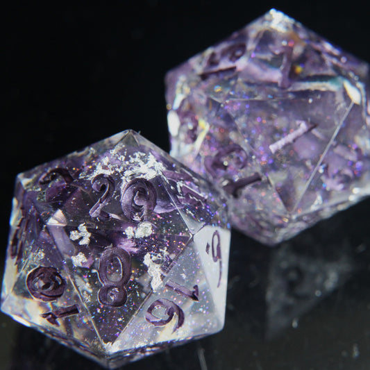 Winter's Last Breath 7-piece Dice Set