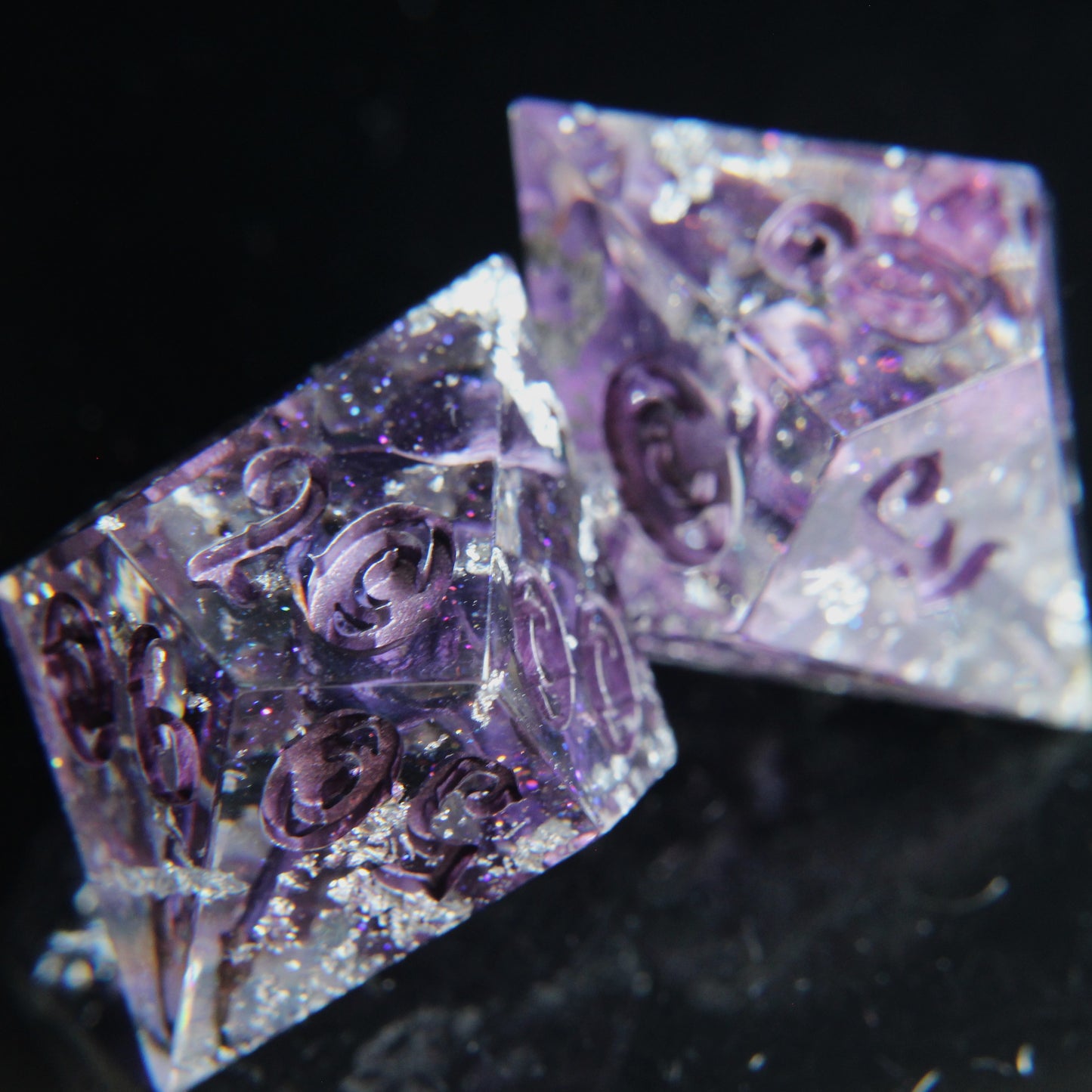 Winter's Last Breath 7-piece Dice Set