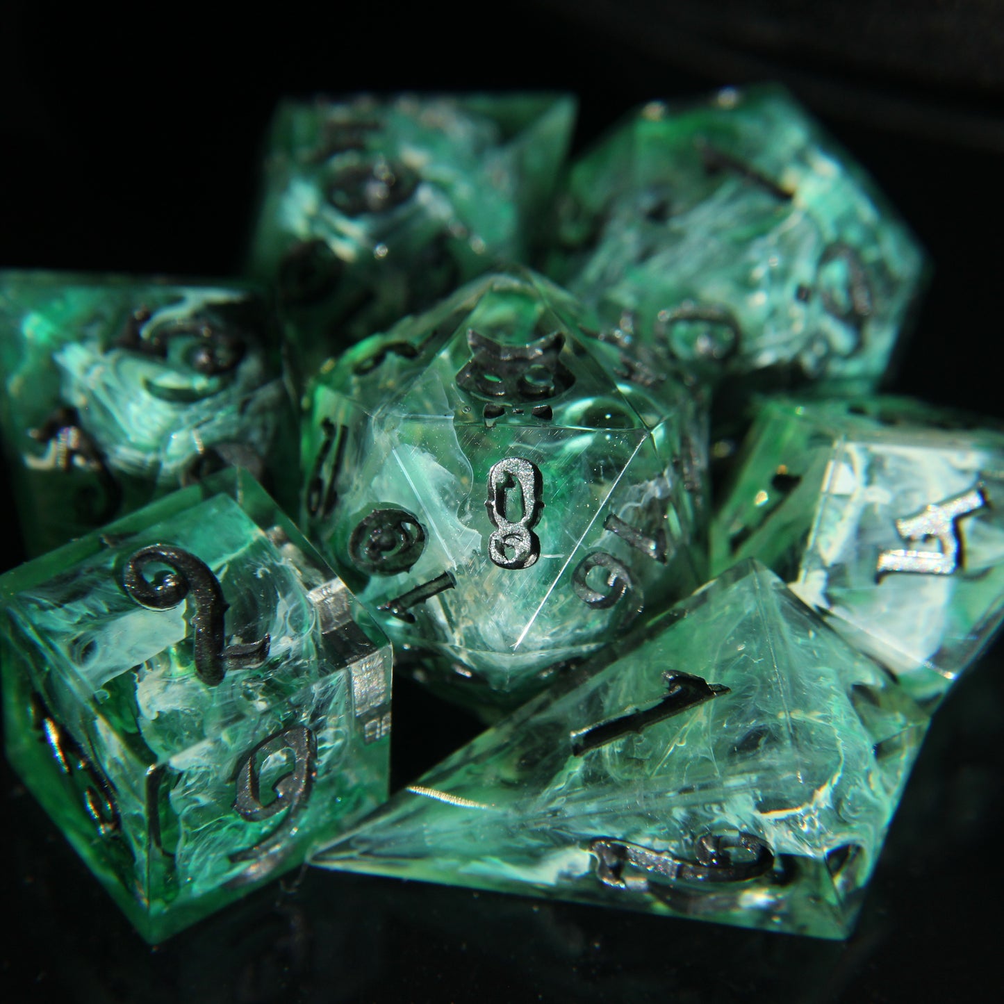 Ectoplasm 7-piece Dice Set