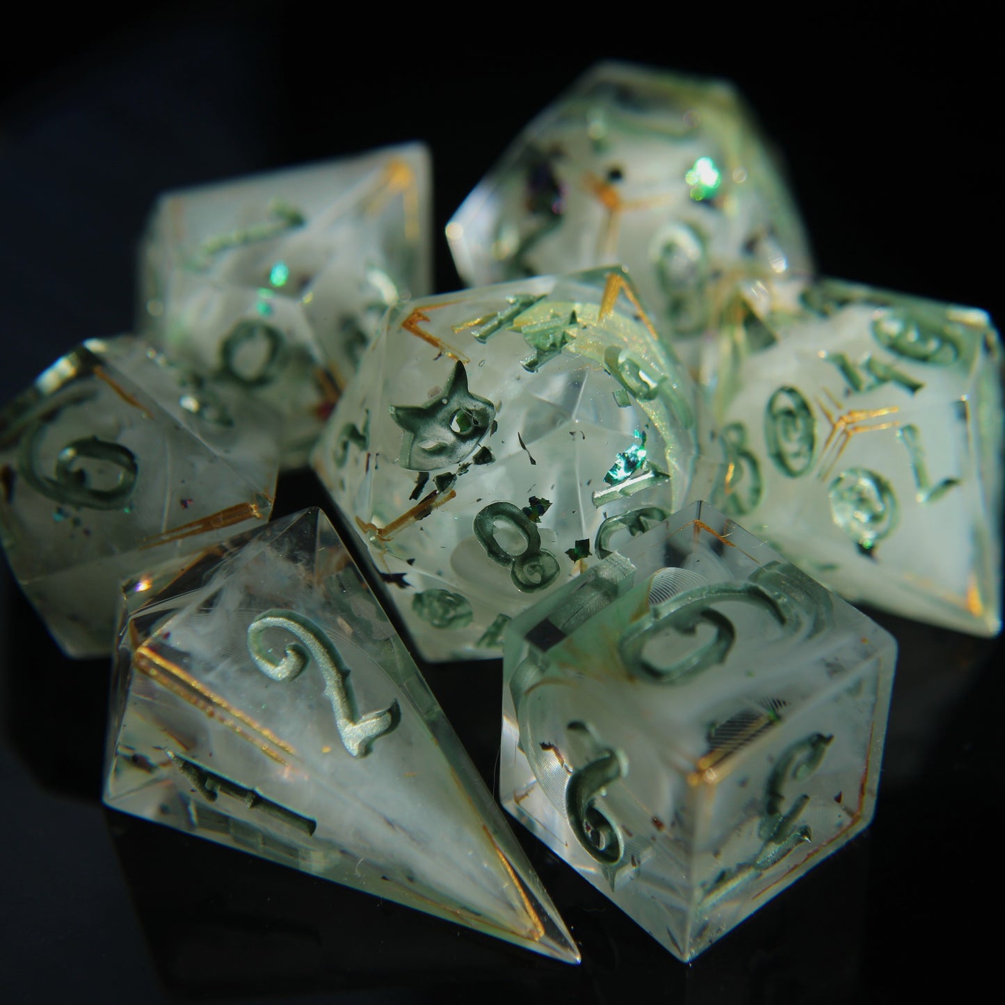 Wrath Forlorn 7-Piece Dice Set