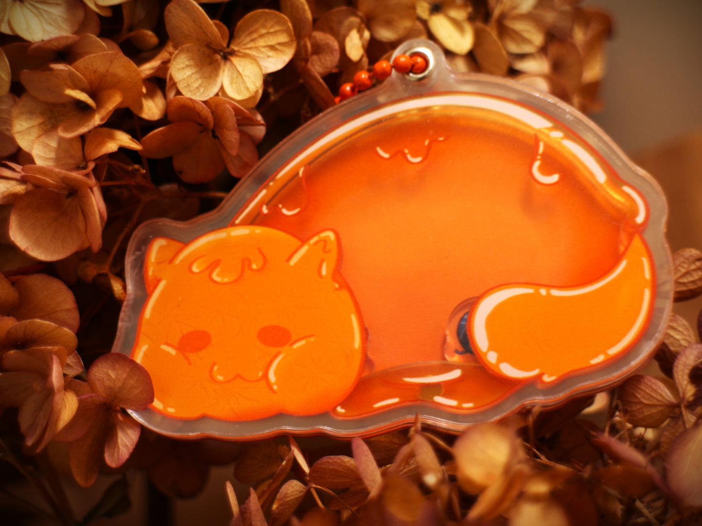 Gelatinous Cat Fillable Shaker Charms