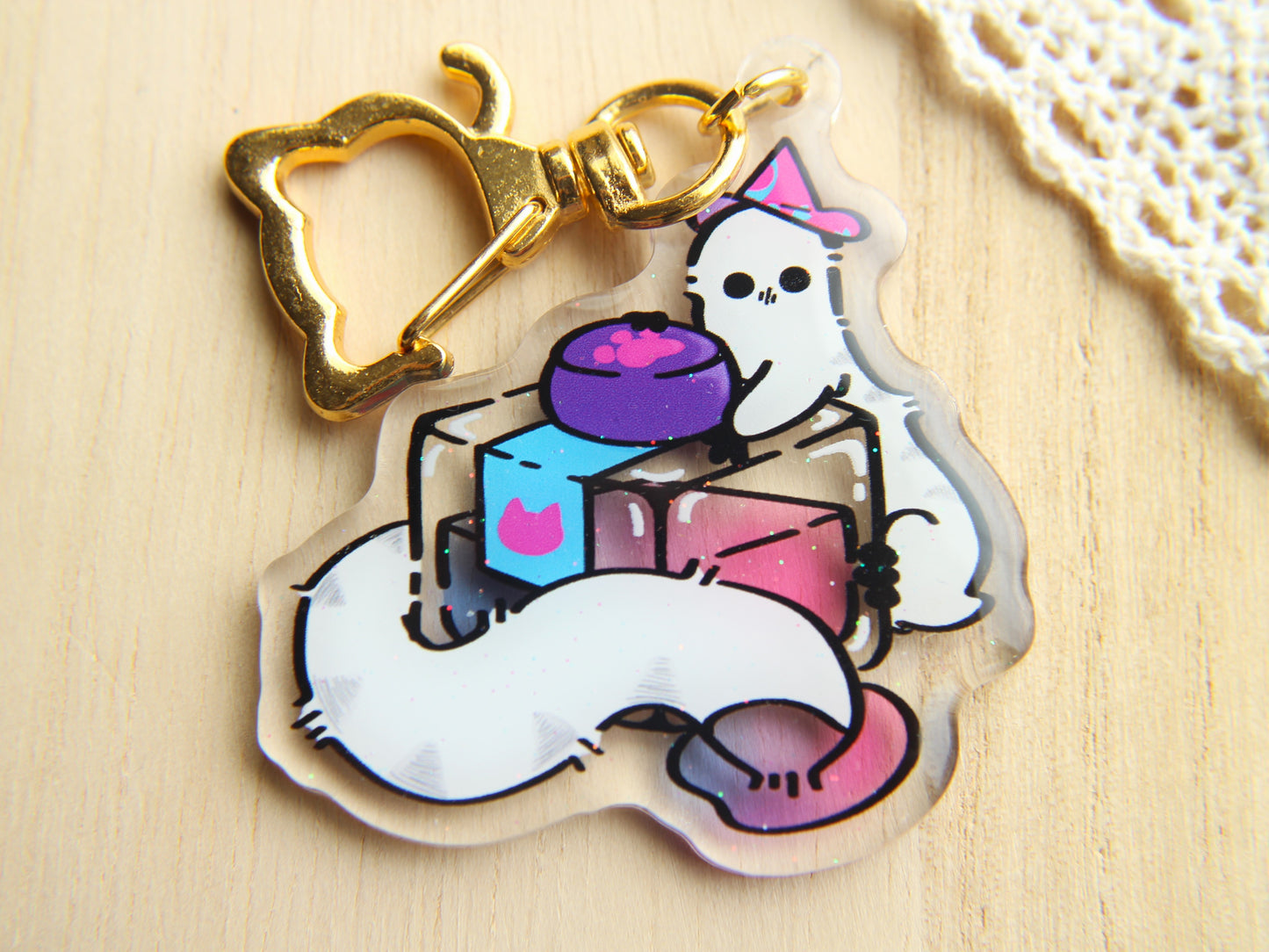 Brush Buddy with Ink Pot Pride Charms