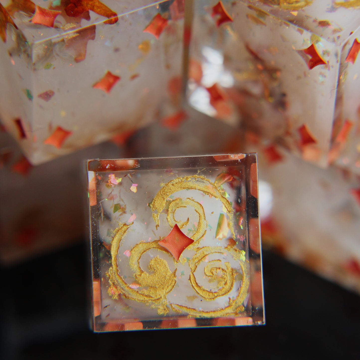 Avatar Legends Four Elements 6D6 Set