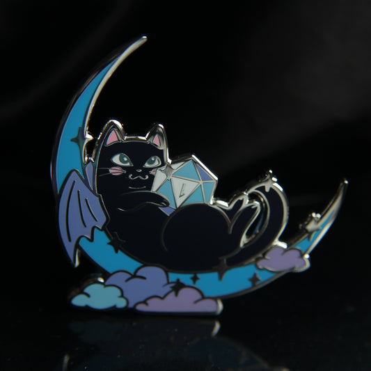 Tressym Cursed 2" Enamel Pin