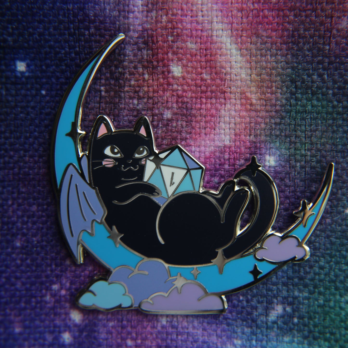 Tressym Cursed 2" Enamel Pin