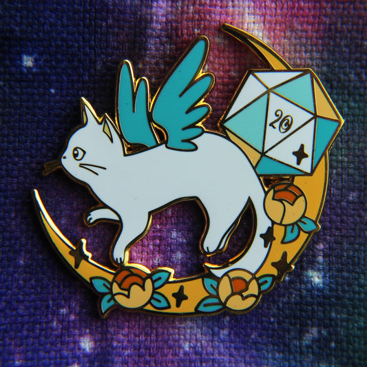 Tressym Blessed 2" Enamel Pin