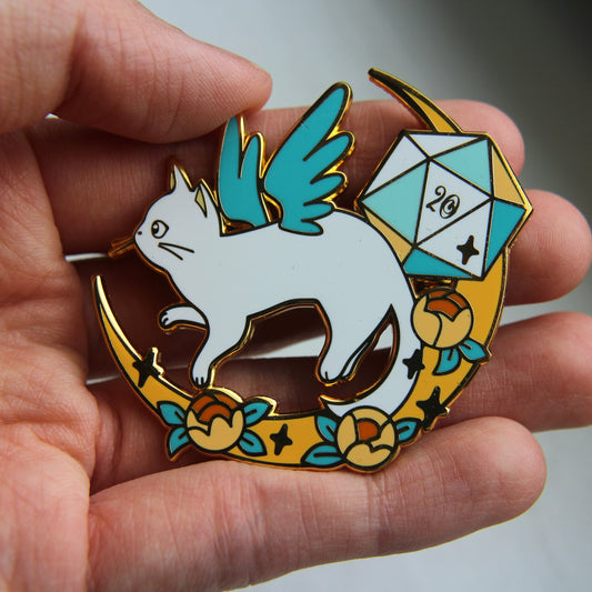 Tressym Blessed 2" Enamel Pin