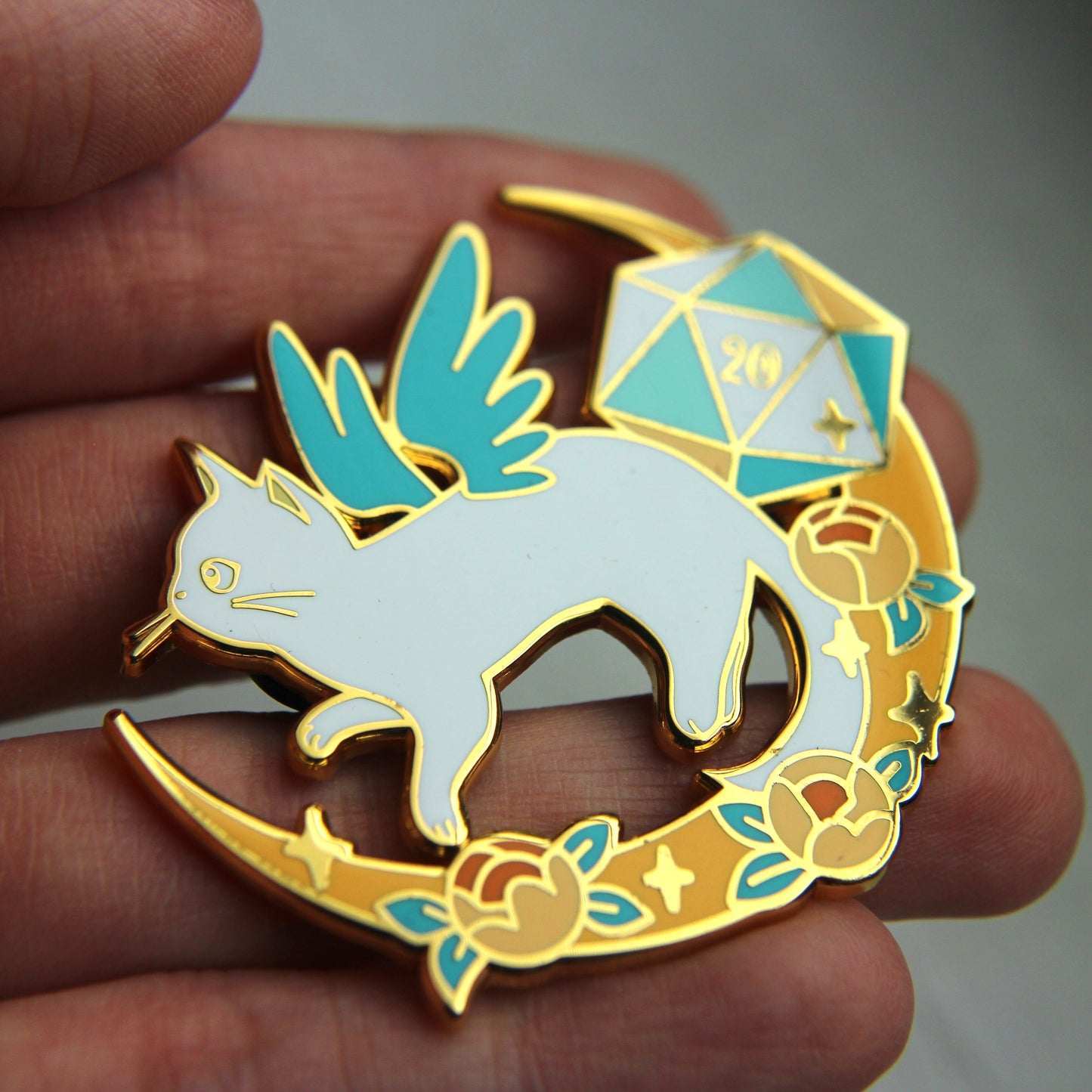 Tressym Blessed 2" Enamel Pin