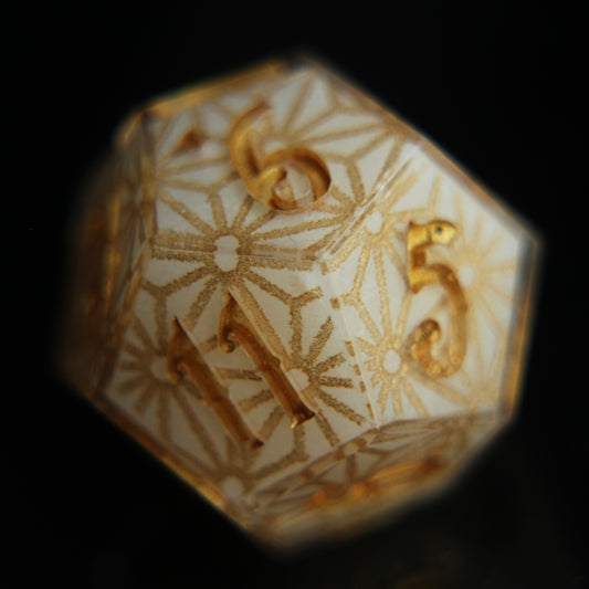 Robe of the Fire Horse 7-piece Dice Set