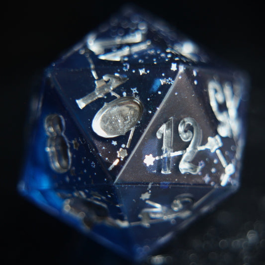 Cosmos 7-piece Dice Set