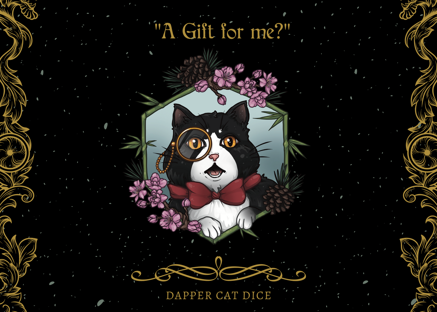 Dapper Cat Dice Gift Card
