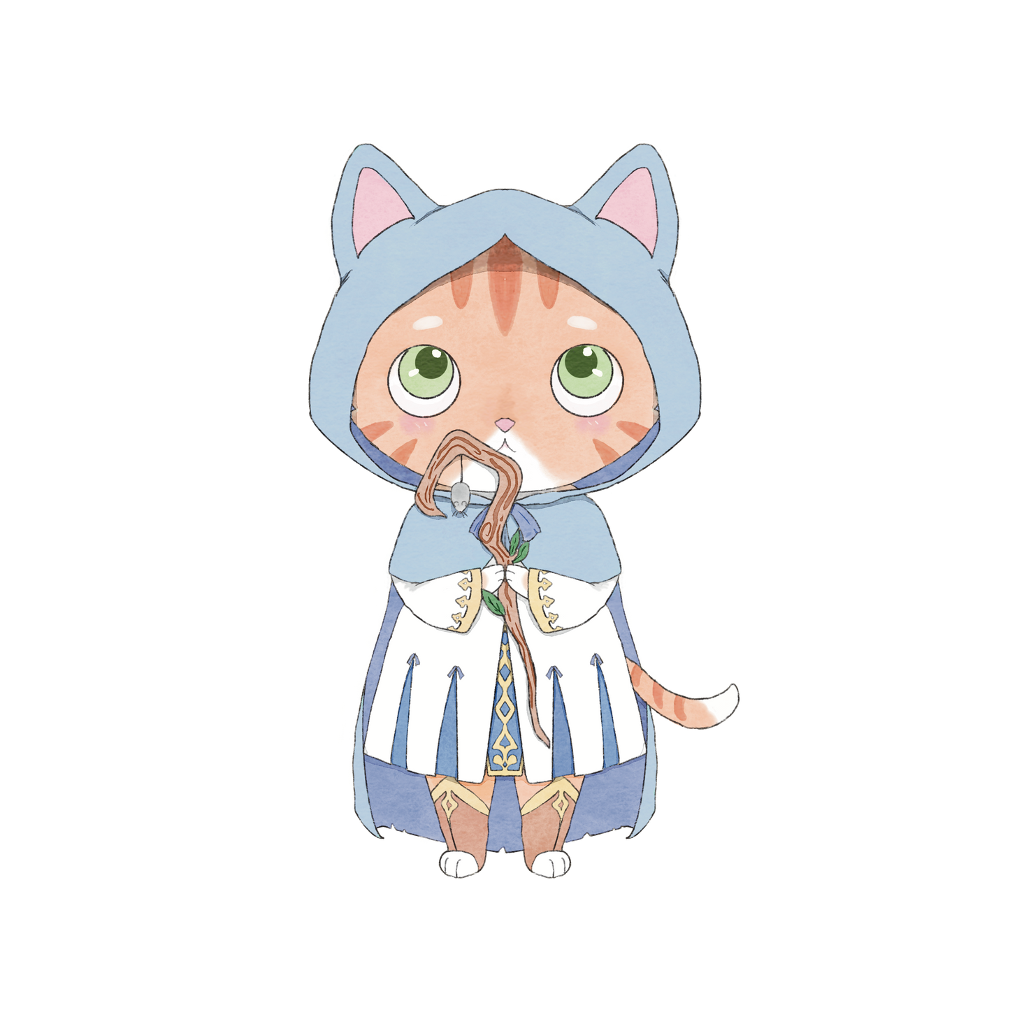 DnD Cat Class Sticker