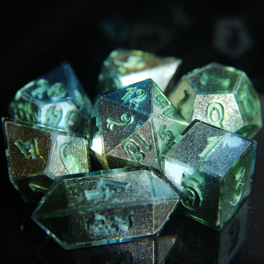 Quicksilver 7-piece Dice Set