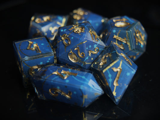 Athena's Sanctuary 7-piece Dice Set