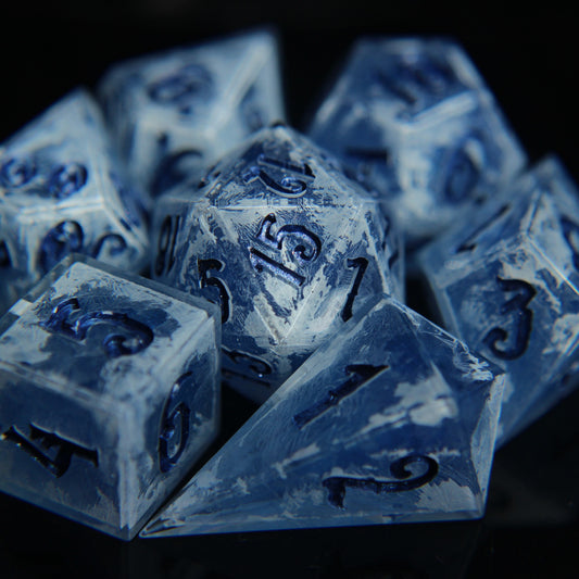 Calm Seas 7-piece Dice Set