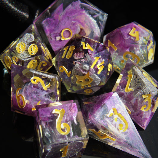 Tetrodotoxin 8-piece Dice Set